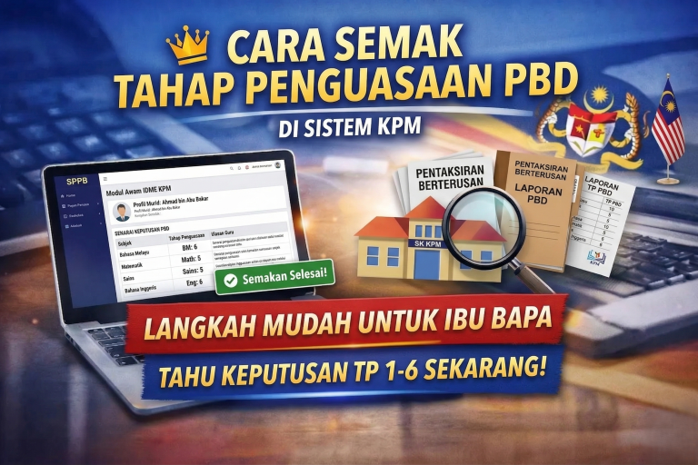 semak tahap penguasaan PBD