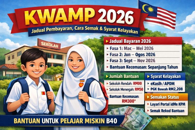 Tarikh Bayaran KWAMP 2026