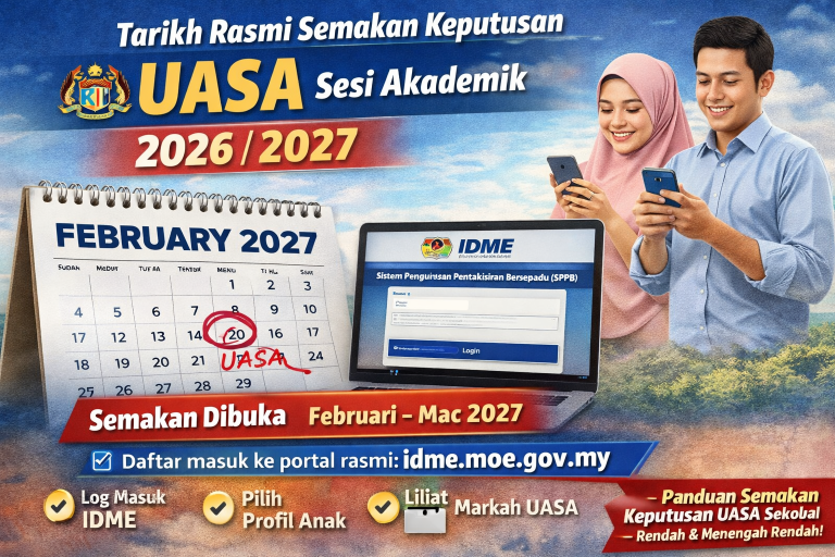 Tarikh Rasmi Semakan UASA