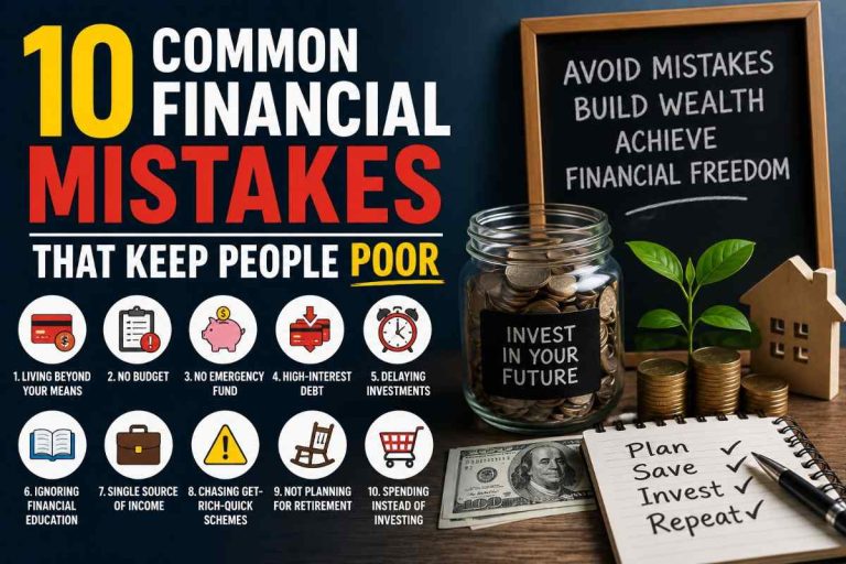 10 Common Financial Mistakes That Keep People Poor