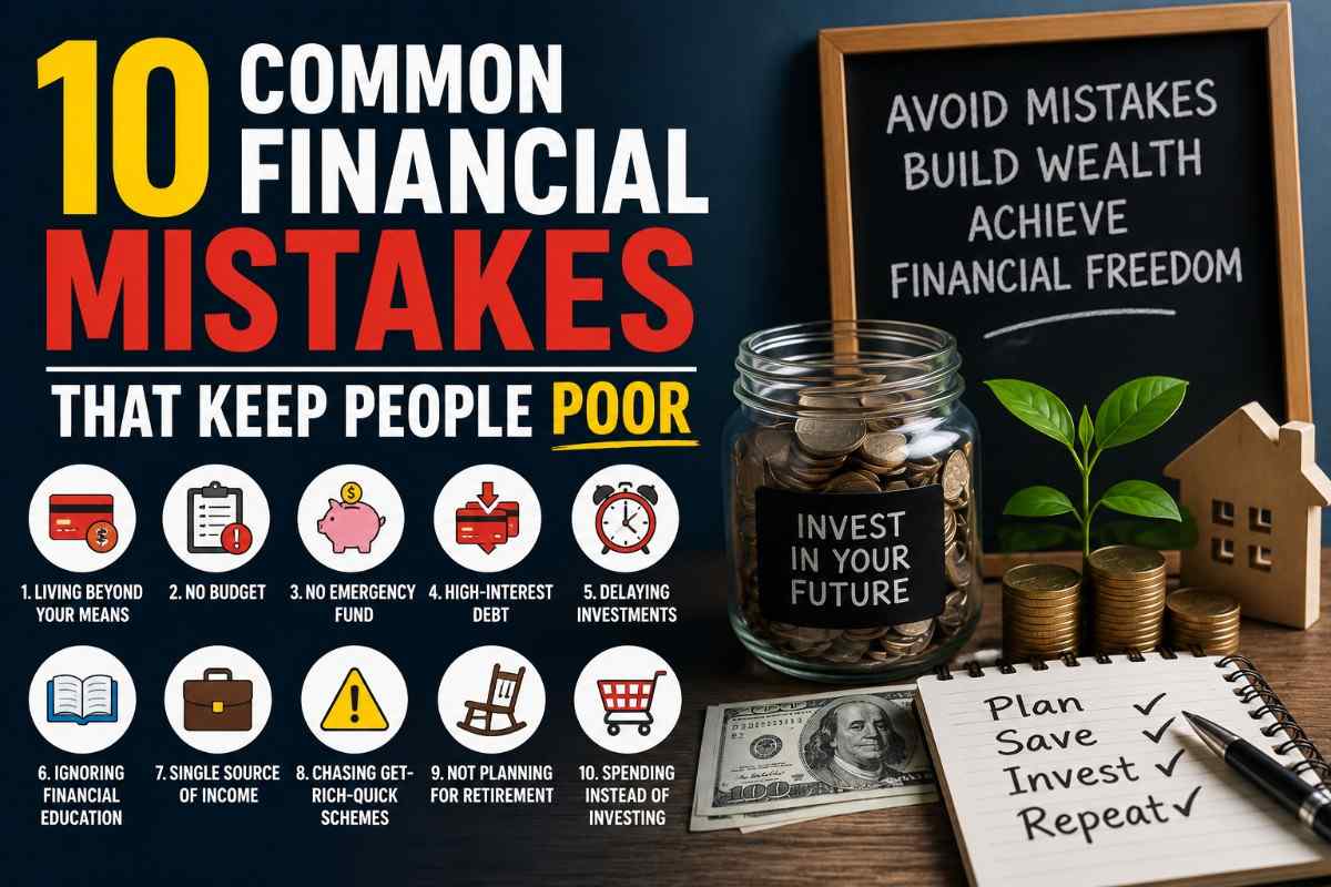 10 Common Financial Mistakes That Keep People Poor
