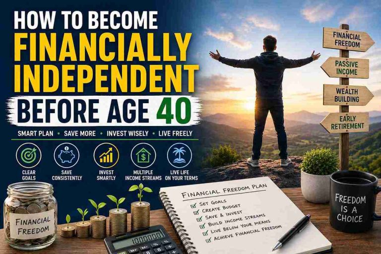 How to Become Financially Independent Before Age 40
