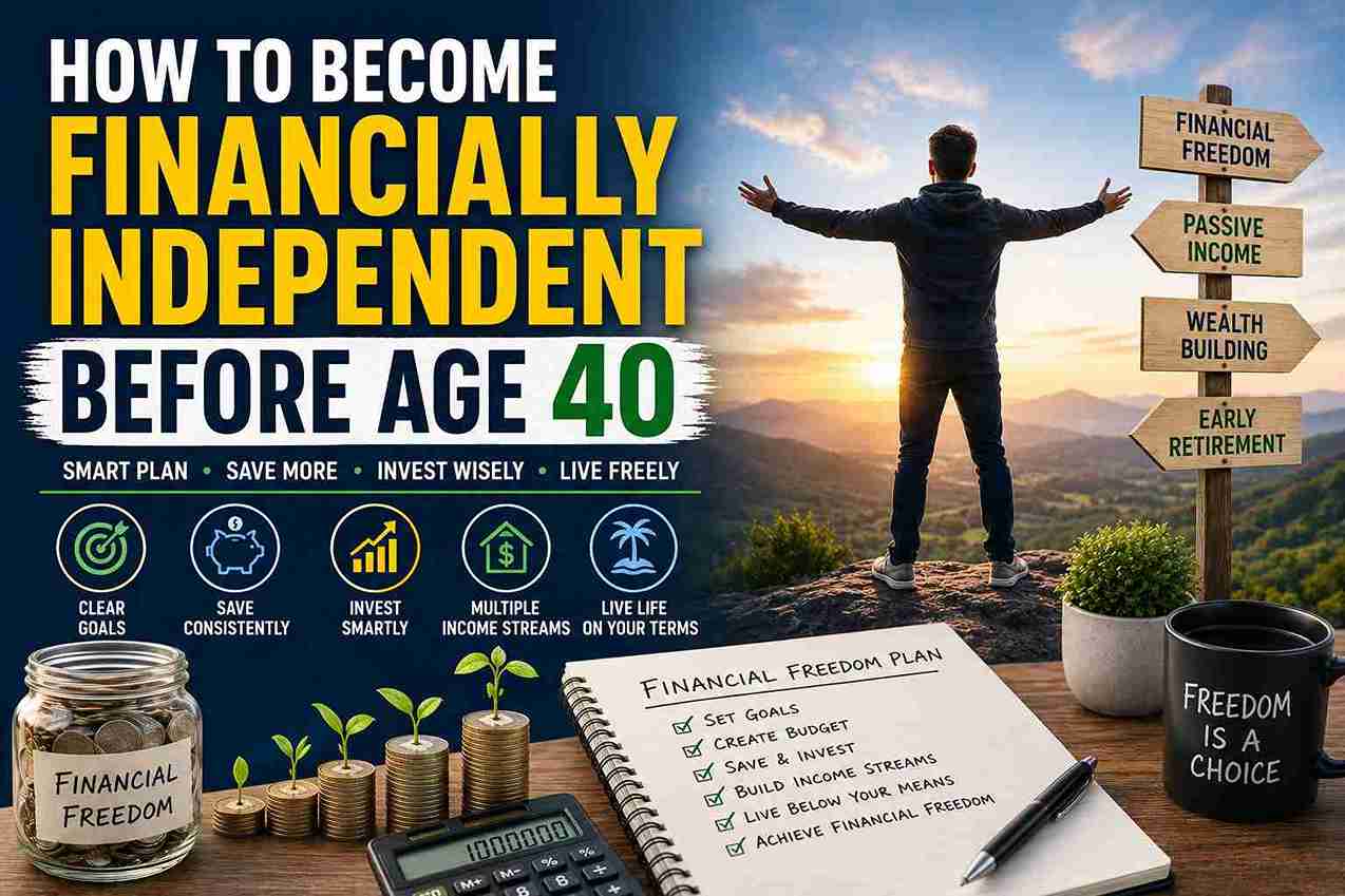 How to Become Financially Independent Before Age 40