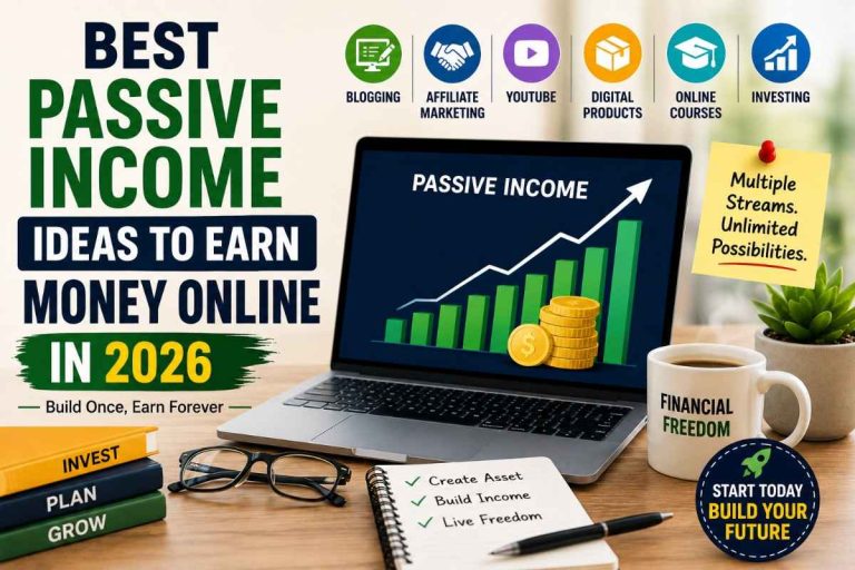 Best Passive Income Ideas to Earn Money Online in 2026